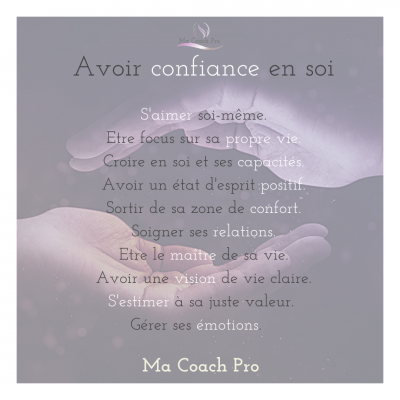 La confiance en soi